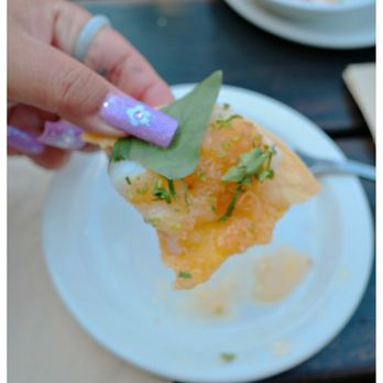 Found Oyster - Scallop tostadas - Seafood Near Me - Los Angeles, California