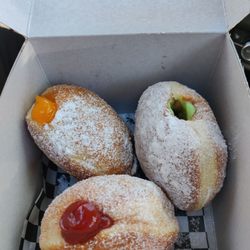Manuela Malasada & Coffee Co - Mango, buko pandan, and guava