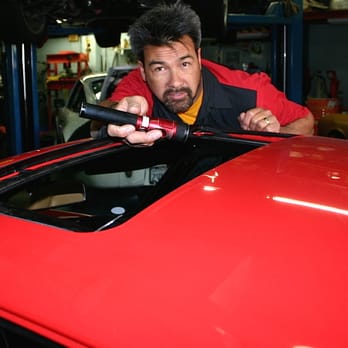 Modderman Service - David repairing a leaking sunroof. - Auto Repair Near Me - Mountain View, California