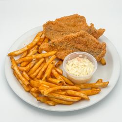 Crazy Bob’s Cajun Chicken/Covert Mart - Cat fish meal
