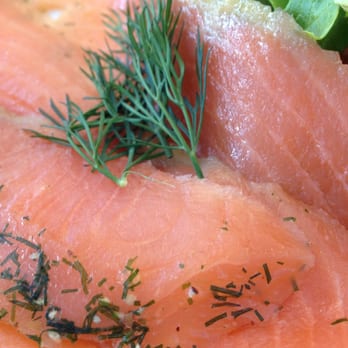 IKEA Restaurant - Delicious salmon w/ mustard sauce, though you may be thirsty the rest of the day! - Breakfast & Brunch Near Me - Paramus, New Jersey