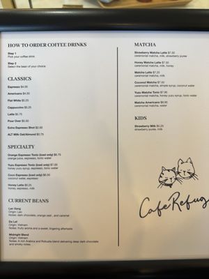 Menu photo 1 Cafe Refuge Costa Mesa, CA Menu photo 1 Cafe Refuge Costa Mesa, CA