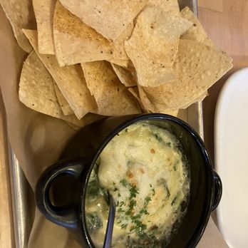 Boston's Restaurant & Sports Bar - Spinach dip. Meh - Pizza Near Me - Irving, Texas