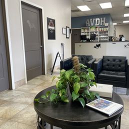 Inside: lobby wait area Inside: lobby wait area