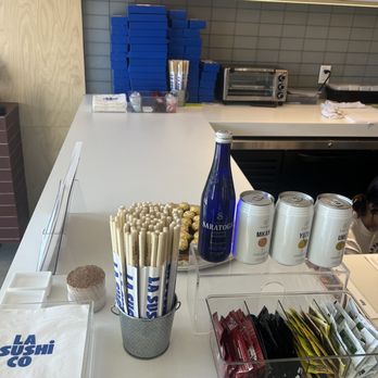 LA Sushi - Variety of soy sauce - Sushi Bars Near Me - Los Angeles, California LA Sushi - Variety of soy sauce - Sushi Bars Near Me - Los Angeles, California