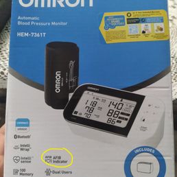 Blood Pressure Monitor WITH *AFib Indicator Blood Pressure Monitor WITH *AFib Indicator