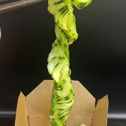 Asian Burger - Kong Fu Cucumber Salad