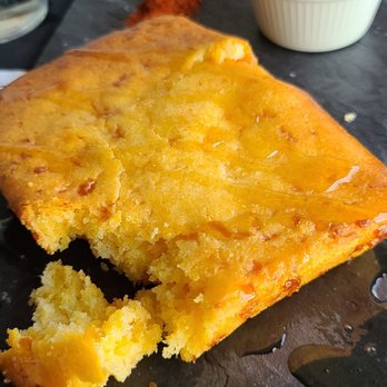 Rusty Pelican - delicious cornbread with a sweet n spicy kick - Seafood Near Me - Tampa, Florida Rusty Pelican - delicious cornbread with a sweet n spicy kick - Seafood Near Me - Tampa, Florida