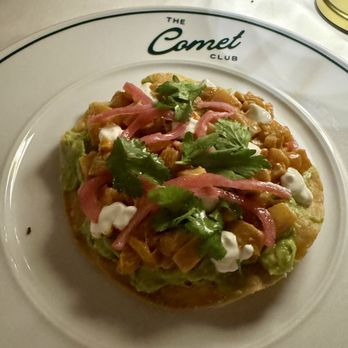 The Comet Club - Hamachi tostado - Restaurants Near Me - Westbury, New York