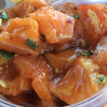 Malama Market - Korean style salmon poke - Grocery Near Me - Haleiwa, Hawaii Malama Market - Korean style salmon poke - Grocery Near Me - Haleiwa, Hawaii