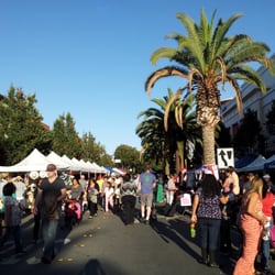 Salsa Festival - Redwood City - One of 4 streets packed by this event