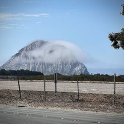 Chapala Mexican Grill - A nice view of Morro Rock as we dine.