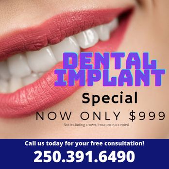 McCallum Dental - Dental Implant promotion - General Dentistry Near Me - Langford, British Columbia McCallum Dental - Dental Implant promotion - General Dentistry Near Me - Langford, British Columbia