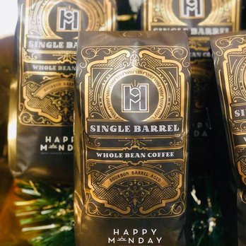 Happy Monday Coffee Roasters - Single Barrel Whole Bean Coffee Limited Edition Release - Coffee Roasteries Near Me - Chicago, Illinois Happy Monday Coffee Roasters - Single Barrel Whole Bean Coffee Limited Edition Release - Coffee Roasteries Near Me - Chicago, Illinois