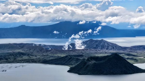 Taal Volcano by null