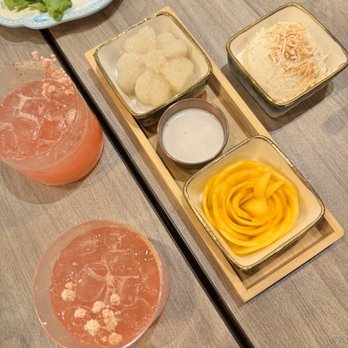 Sampannee Thai - Mango Sticky Rice & Coconut Ice Cream - Thai Near Me - Washington, DC, District of Columbia