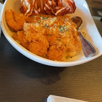 Avenue Brunch House - Shrimp and lobster tail with grits - Breakfast & Brunch Near Me - Dearborn, Michigan