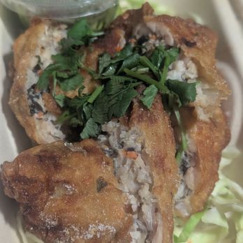 Mai Thai Cuisine - Stuffed Chicken Wings - Thai Near Me - San Leandro, California Mai Thai Cuisine - Stuffed Chicken Wings - Thai Near Me - San Leandro, California