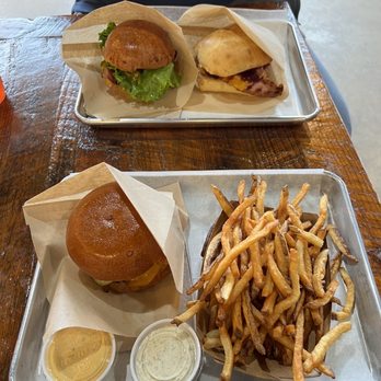 Social Burger - Burgers and fries and their special, the holiday ham sandwich - Burgers Near Me - Vienna, Virginia