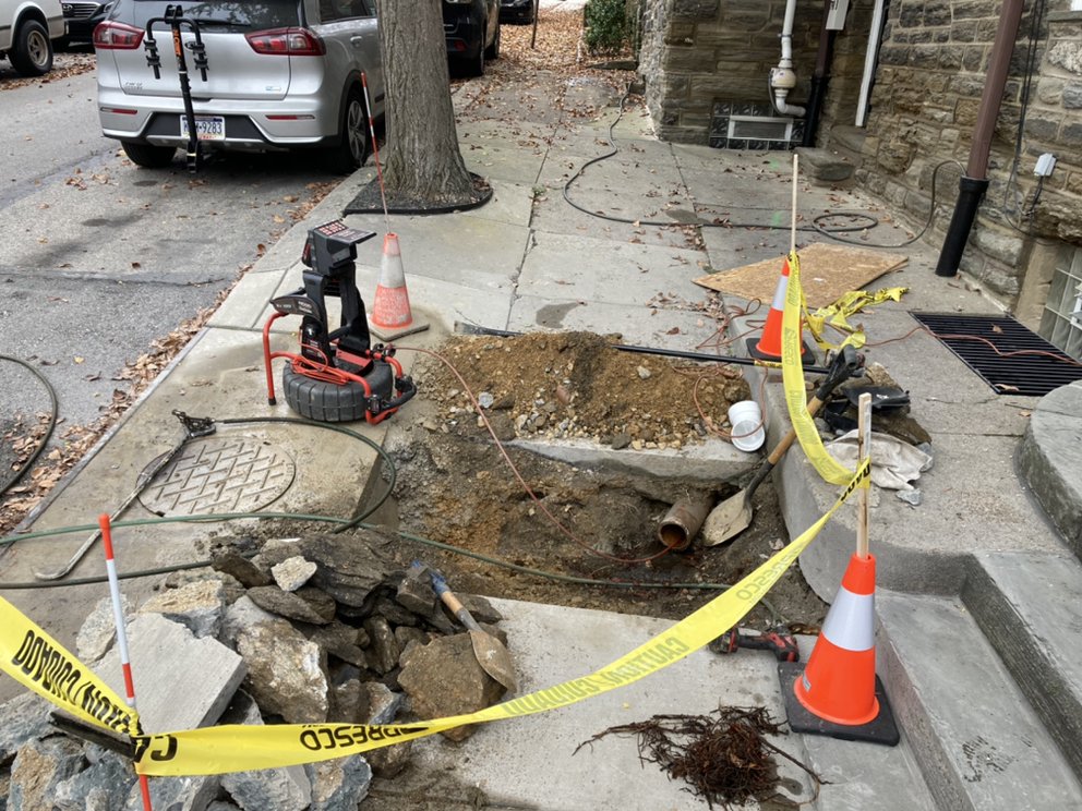 Slide of Positive Flow Drain Services