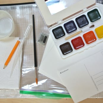 Lawalkandpaint - gorgeous take home watercolor kit - Walking Tours Near Me Lawalkandpaint - gorgeous take home watercolor kit - Walking Tours Near Me
