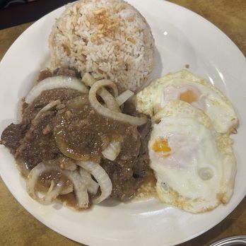 Renee's Kitchenette & Grill - Beef Bistek - Filipino Near Me - Woodside, New York Renee's Kitchenette & Grill - Beef Bistek - Filipino Near Me - Woodside, New York