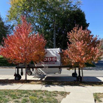 PODS Moving & Storage - 8' POD Delivery - Self Storage Near Me - Indianapolis, Indiana