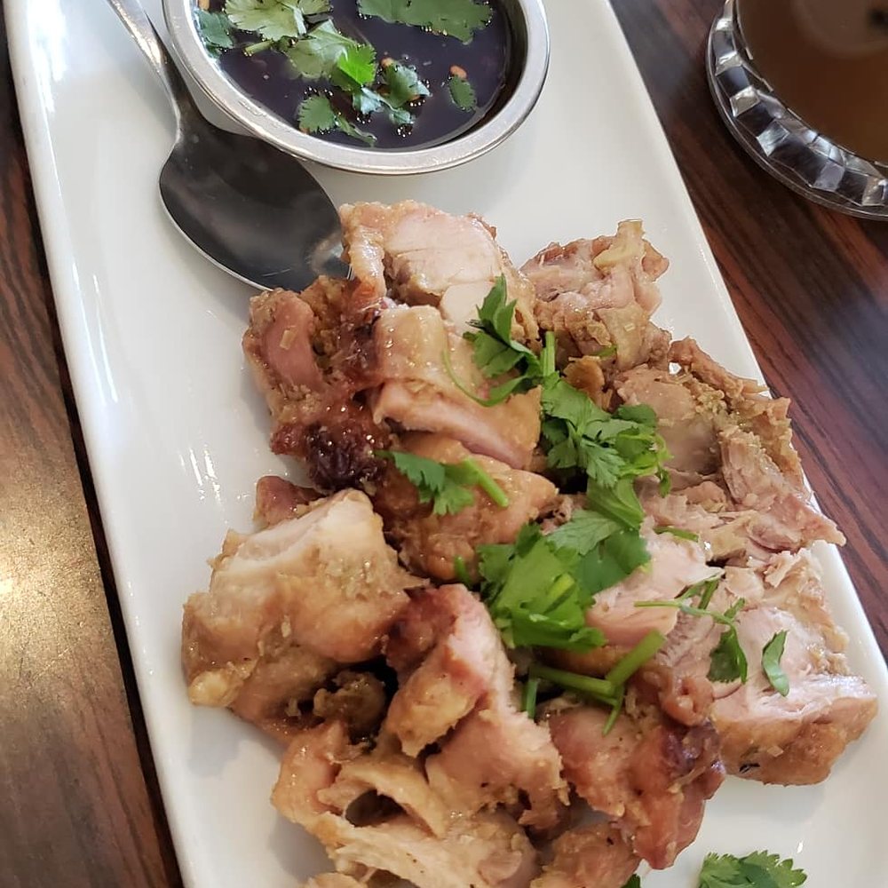 Chad Thai - Marinated chicken - Thai Near Me - Burnaby, British Columbia Chad Thai - Marinated chicken - Thai Near Me - Burnaby, British Columbia