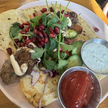 Mayfield - Beef and Lamb wrap - New American Near Me - San Juan Capistrano, California