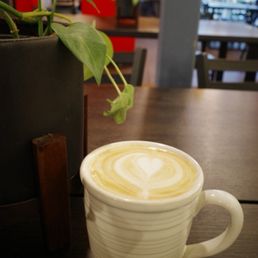Salted Caramel Latté with Oat Milk Salted Caramel Latté with Oat Milk