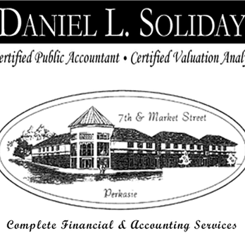 Daniel L Soliday, CPA - Soliday Associates Inc logo - Accountants Near Me - Perkasie, Pennsylvania Daniel L Soliday, CPA - Soliday Associates Inc logo - Accountants Near Me - Perkasie, Pennsylvania