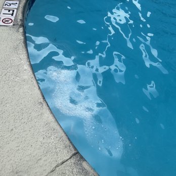Beach Cove Resort - Up close photo of the pool which had vomit in it - Hotels Near Me - North Myrtle Beach, South Carolina