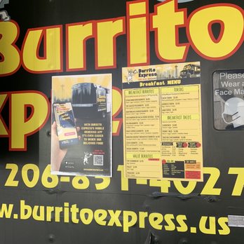 Burrito Express - Food Trucks Near Me - Seattle, Washington Burrito Express - Food Trucks Near Me - Seattle, Washington