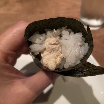 SUGARFISH | Flatiron - Blue and Dungeness Crab Hand Roll - Sushi Bars Near Me - New York, New York SUGARFISH | Flatiron - Blue and Dungeness Crab Hand Roll - Sushi Bars Near Me - New York, New York