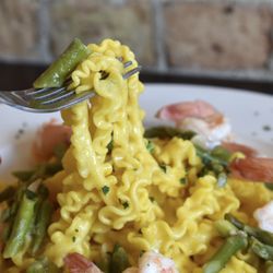 Saffron Malfadine pasta special