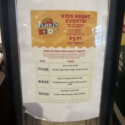 Fazoli's - Way cool