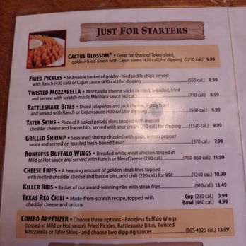 Texas Roadhouse - Menu - Steakhouses Near Me - Queensbury, New York Texas Roadhouse - Menu - Steakhouses Near Me - Queensbury, New York