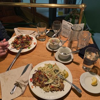 2nd Street Deli - This is the Crispy Artichoke Cakes with Avocado Alfredo and the Jeffrey 's Stirfry. - Salad Near Me - Laramie, Wyoming 2nd Street Deli - This is the Crispy Artichoke Cakes with Avocado Alfredo and the Jeffrey 's Stirfry. - Salad Near Me - Laramie, Wyoming
