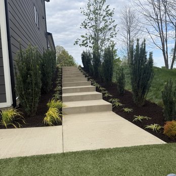 Absolute Precision Landscape and Supply - Landscaping around steps and house - Landscaping Near Me - Bedford Heights, Ohio Absolute Precision Landscape and Supply - Landscaping around steps and house - Landscaping Near Me - Bedford Heights, Ohio