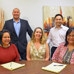 Keoni Meyer-Mann Mortgage - Team Meyer - Lovely Angel-Ulch, Keoni Meyer, Janet Kaneda, Joel Kurata, Laurelle Queypo