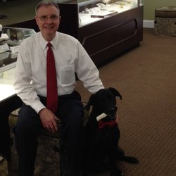 Spencers Jewelers - Store owner and store mascot.