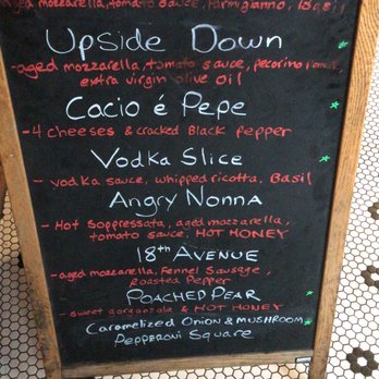 MAMA'S TOO! - Their menu of the day! - Pizza Near Me - New York, New York
