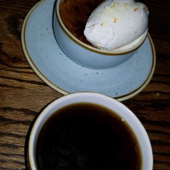 Yardbird - Creme brûlée and coffee for desert - Southern Near Me - Las Vegas, Nevada