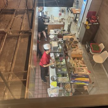 Sichuan Street Food - Interior view from second seating level - Szechuan Near Me - Pasadena, California