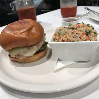 The Hungry Peach - Turkey burger and Quinoa salad - Caterers Near Me - Atlanta, Georgia The Hungry Peach - Turkey burger and Quinoa salad - Caterers Near Me - Atlanta, Georgia