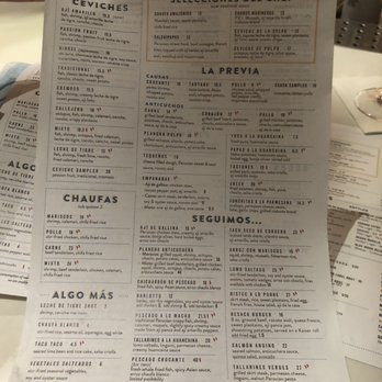 Pisco Y Nazca - Menu - Gastropubs Near Me - Kendall, Florida Pisco Y Nazca - Menu - Gastropubs Near Me - Kendall, Florida