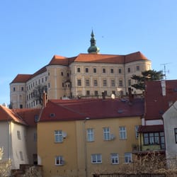Hotel Eliška - ... Blick aus dem Fenster ...