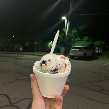 Needham Junction Ice Cream - Small Monster Mash & Cake Batter - Ice Cream & Frozen Yogurt Near Me - Needham, Massachusetts