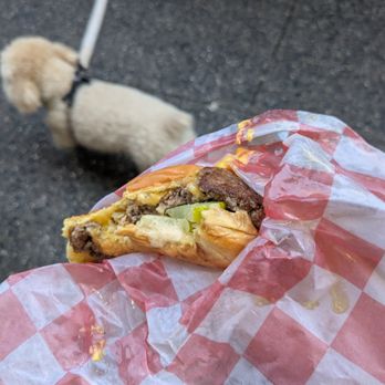 7th Street Burger Soho - Anti-fancy. Two dogs tried to get it. - Burgers Near Me - New York, New York 7th Street Burger Soho - Anti-fancy. Two dogs tried to get it. - Burgers Near Me - New York, New York