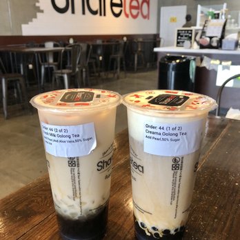 Sharetea - Before covid, now all the tables are put up - Bubble Tea Near Me - Katy, Texas
